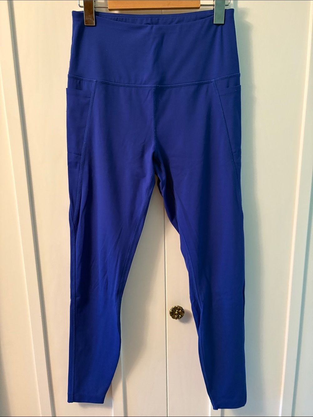 MPG Royal Blue High-Waist Pocket Leggings